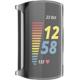 Чехол со встроенным стеклом для Fitbit Charge 5, прозрачный