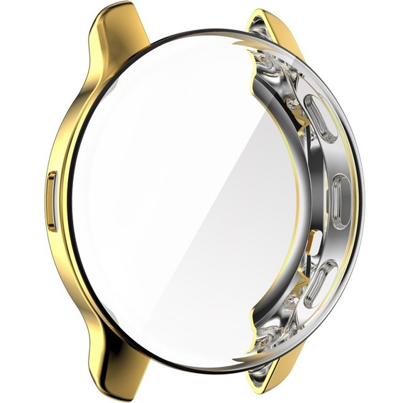 Чехол 2в1 с защитой экрана для часов Garmin Venu 2 Plus, Gold