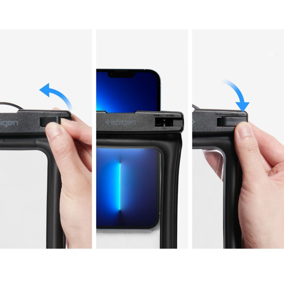 SPIGEN A610 Универсальный водонепроницаемый корпус - Black