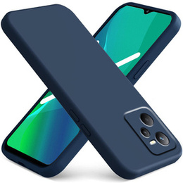 Чoхол до Realme C35, Silicone Lite, темно-синій