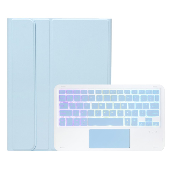 Чехол с подсветкой клавиатуры Bluetooth и тачпадом для Samsung Galaxy Tab A11+