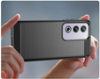 Чoхол до Oppo A80, Carbon, чорний