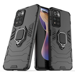 Чoхол до Xiaomi Poco M4 Pro 5G / Redmi Note 11S 5G, Kickstand Ring, чорний