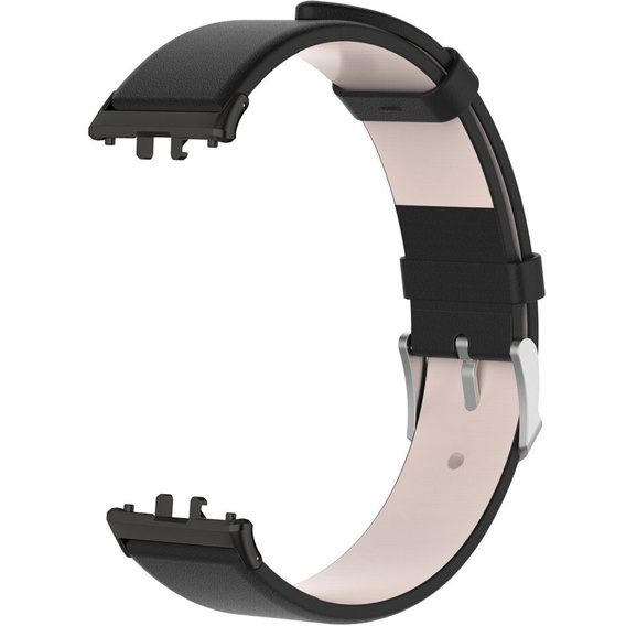 Кожаный ремешок для Samsung Galaxy Fit 3, черный