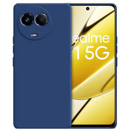 Чoхол до Realme 11 5G, Silicone Lite, темно-синій