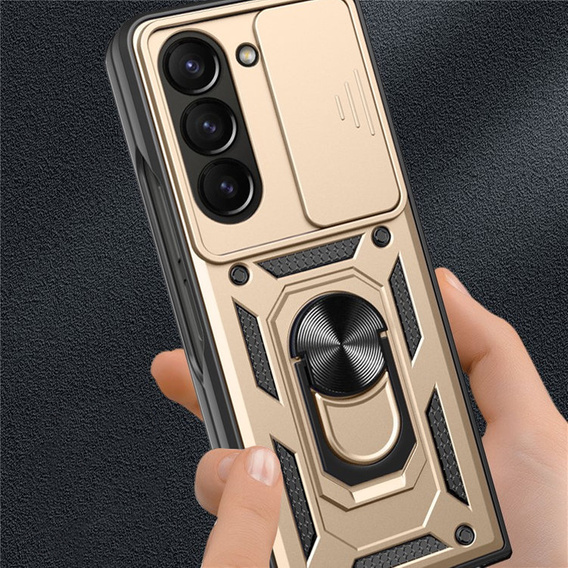 Чохол NOX Camera Slide Samsung Galaxy Z Fold5 5G, CamShield Slide, золото