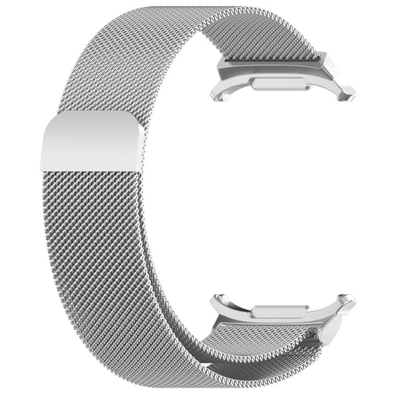 Міланський ремінець-браслет для Samsung Galaxy Watch Ultra 47mm (2025 / 2024), сріблястий