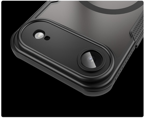 Броньований чохол для iPhone Air, для MagSafe, матовий чорний