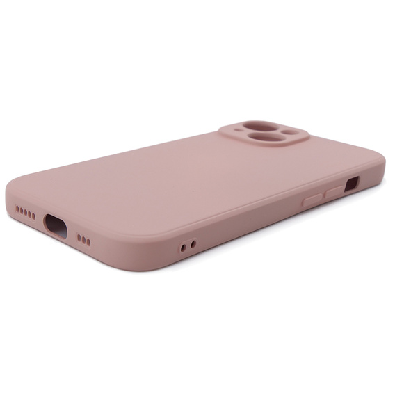 Чoхол до iPhone 15 Plus, Silicone Lite, помаранчевий