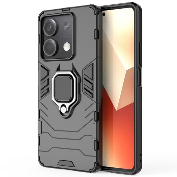 Чoхол до Xiaomi Redmi Note 13 5G, Kickstand Ring, чорний