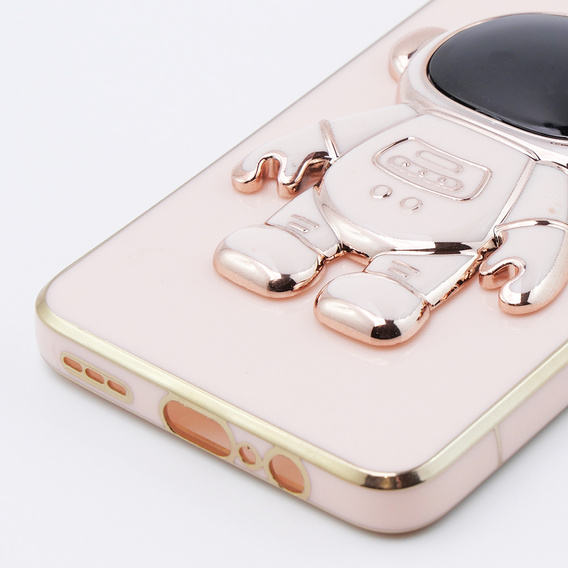 Чoхол до Motorola Moto G54 5G, Astronaut, рожевий rose gold