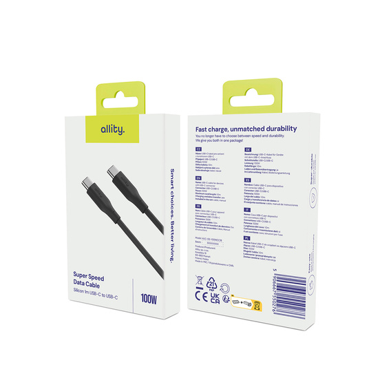 Адептер HOCO - USB-C TYPE-C на Lightning, Black