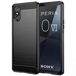 Чoхол до Sony Xperia 10 VI, Carbon, чорний