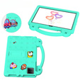 Дитячий чохол для планшета T Tablet 5G, Cute Patterns, з підставкою, зелений