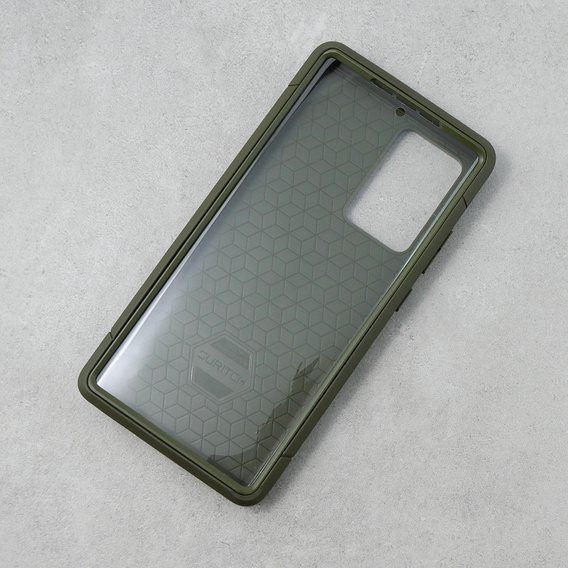 Чехол до Samsung Galaxy Note 20 Ultra, Suritch Basic (Two Frames), зелёный
