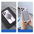 Чехол Dux Ducis для iPhone 17 Pro Max, Skin X Pro, с откидной крышкой, для MagSafe, фиолетовый
