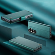 Чехол-флип CASEME Litchi Wallet для Samsung Galaxy Z Fold7 5G