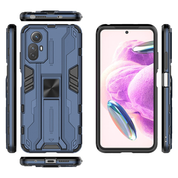 Чoхол до Xiaomi Redmi Note 12S 4G, Military kickstand, м'яти