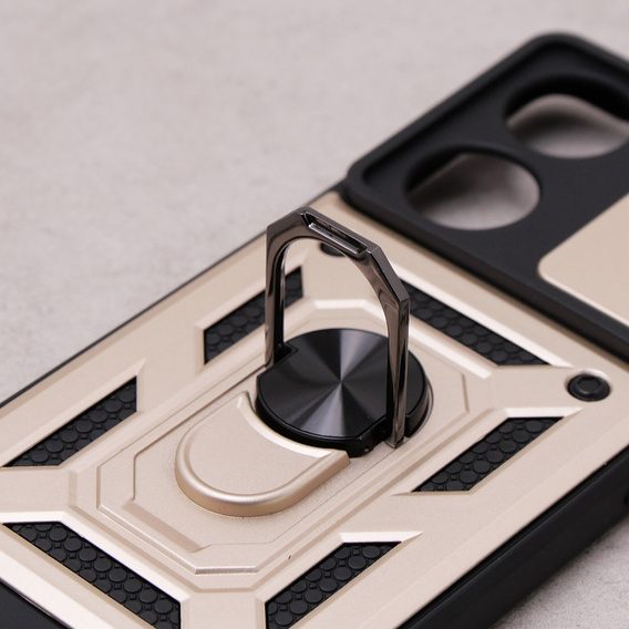 Чехол NOX Camera Slide Oppo A98 5G, CamShield Slide, золото