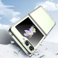 Чехол до Samsung Galaxy Z Flip 5 5G, Fusion Hybrid, прозрачный