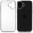Чохол для iPhone 16, ERBORD Slim, прозорий + скло 9H