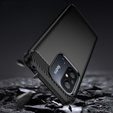 Чехол до Xiaomi Redmi 12C, Carbon, чёрный