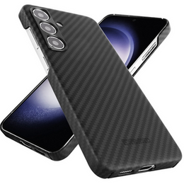 Чехол для Samsung Galaxy S24, ERBORD Full Kevlar, для MagSafe, чёрный