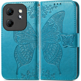 Чохол-книжка для Infinix Hot 50i 4G, Butterfly, м'яти