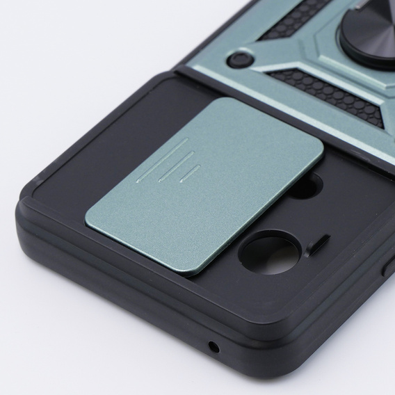 Чехол NOX Camera Slide Realme 11 5G, CamShield Slide, зеленый