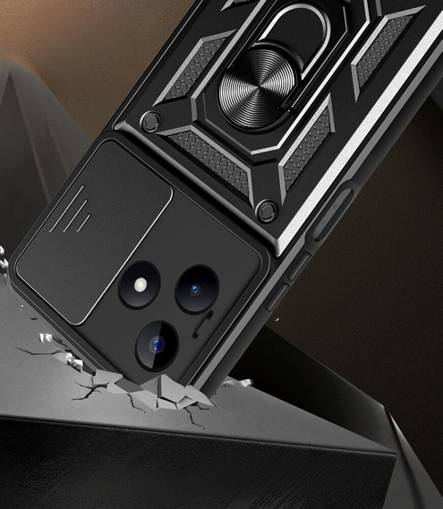 Чохол NOX Camera Slide Realme C63, CamShield Slide, чорний