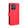 Футляр з клапаном для Motorola Edge 50 Neo / Motorola ThinkPhone 25, Crazy Horse Wallet, червоний