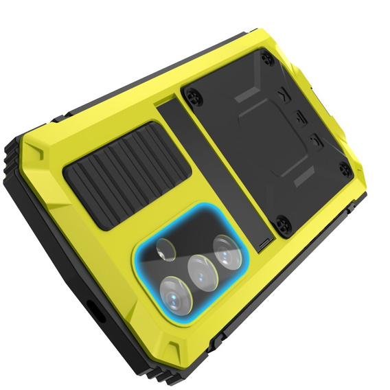 Бронированный чехол для Samsung Galaxy S25+ Plus, R-JUST, жёлтый