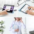 Чохол для Samsung Galaxy Tab S10 Lite / S10 FE / S9 FE, Dux Ducis TOBY, м'яти