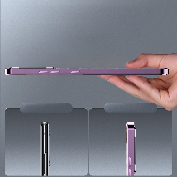 Захисний чохол для камери Samsung Galaxy Note 10+ Plus, CamShield MagSafe, прозорий / фіолетовий