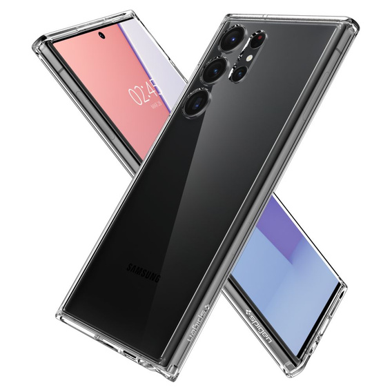 Чехол Spigen до Samsung Galaxy S23 Ultra, Ultra Hybrid, прозрачный