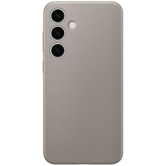 Оригінальний чохол Samsung для Galaxy S24+, Vegan Leather Case, сірий