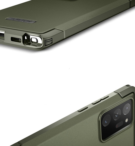 Чехол до Samsung Galaxy Note 20 Ultra, Suritch Basic (Two Frames), зелёный