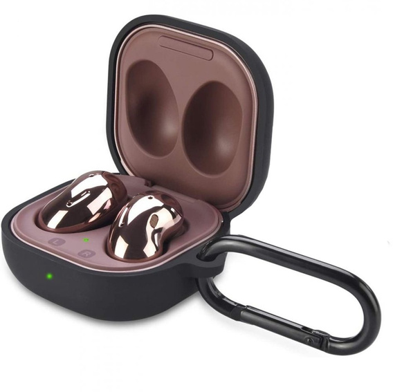 Чехол Tech-Protect Icon для наушников Samsung Galaxy Buds 2 Pro / 2 / Live / Pro - Black