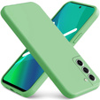 Чехол до Samsung Galaxy S21 FE, Silicone Lite, мятный