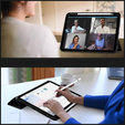 Чехол для Apple iPad Air 11" 6 gen. 2024 (A2902, Smartcase Hybrid, с местом для стилуса, чёрный