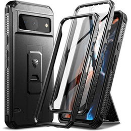 Бронированный чехол для Google Pixel 8, Dexnor Full Body (Two Frames), чёрный