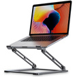 Tech-Protect Алюминиевая подставка для ноутбука, подставка - Grey