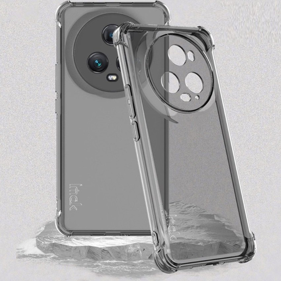 Чoхол IMAK до Honor Magic 5 Pro, Dropproof, прозорий / чорний