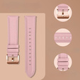 Кожаный ремешок для Samsung Galaxy Watch 42mm - Pink