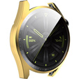 Чехол 2в1 с защитой экрана для часов Huawei Watch GT 3 46mm, Gold