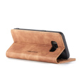 Чохол-сумка для Samsung Galaxy S8, Leather Wallet Case, коричневий
