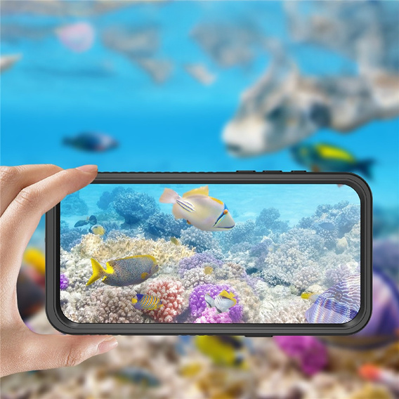 Чохол для iPhone 17 Pro, водонепроникний IP68 Redpepper, чорний