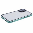 Чохол для iPhone 16, Magnetic Dual Glass, зелений