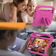 Дитячий чохол для Lenovo Tab TB311FU, дитячий чохол з ручкою, рожевий
