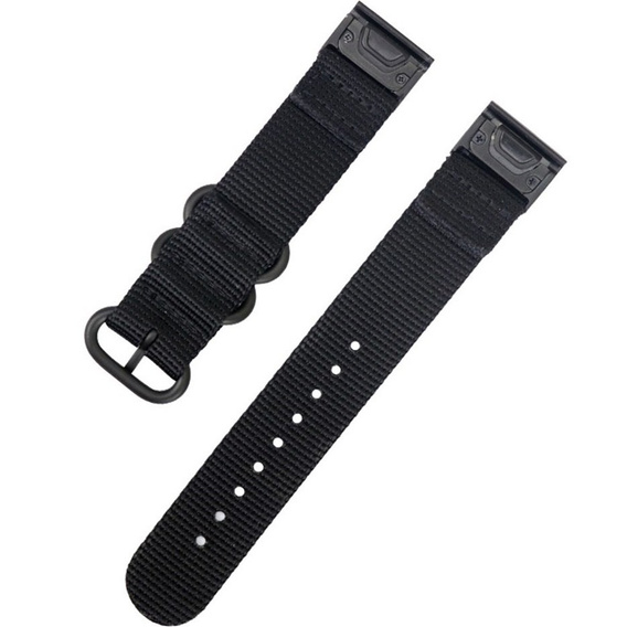 Нейлоновый ремешок QuickFit 20mm, Black